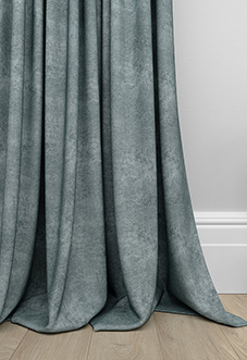 Florence Faux Suede, Mid Grey - Made to Measure Curtains